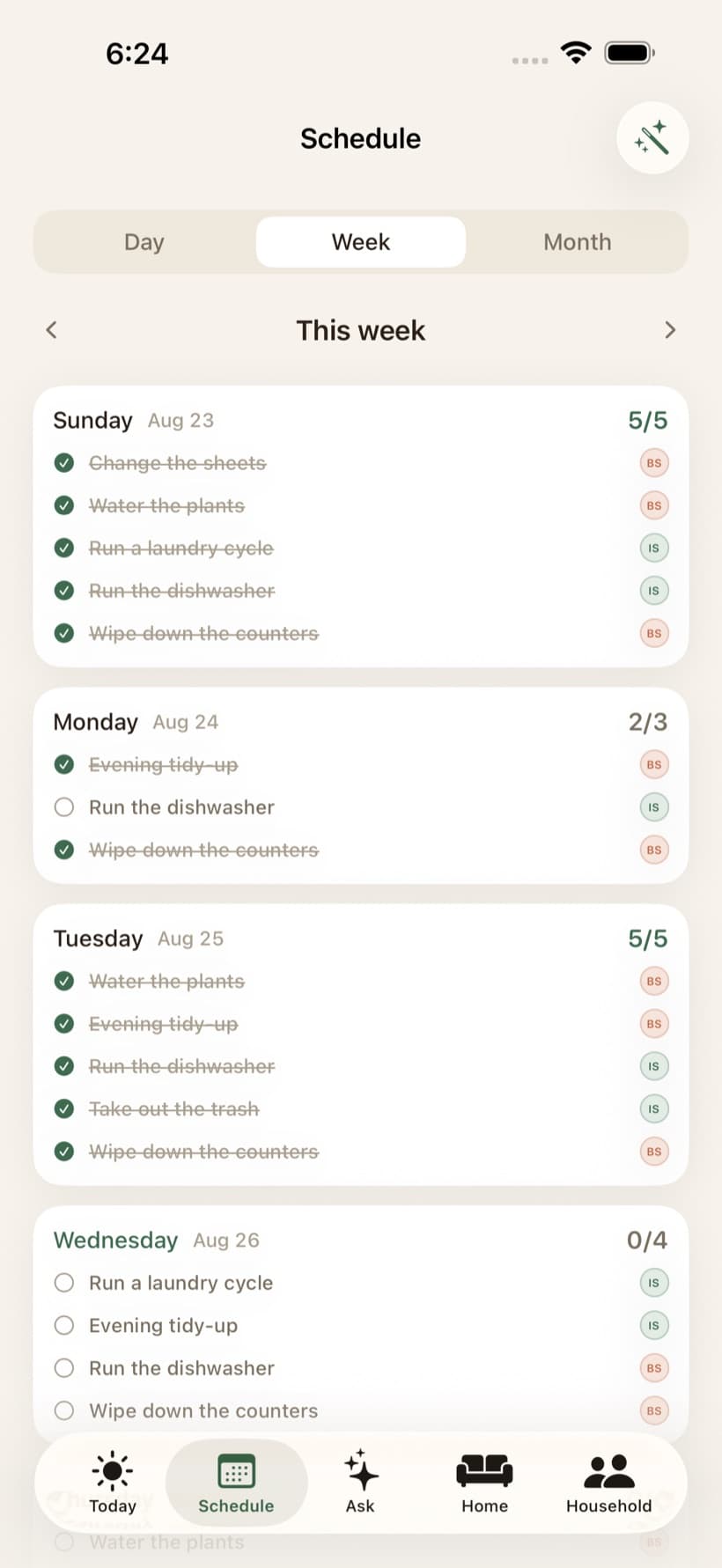 Handled — screen 2