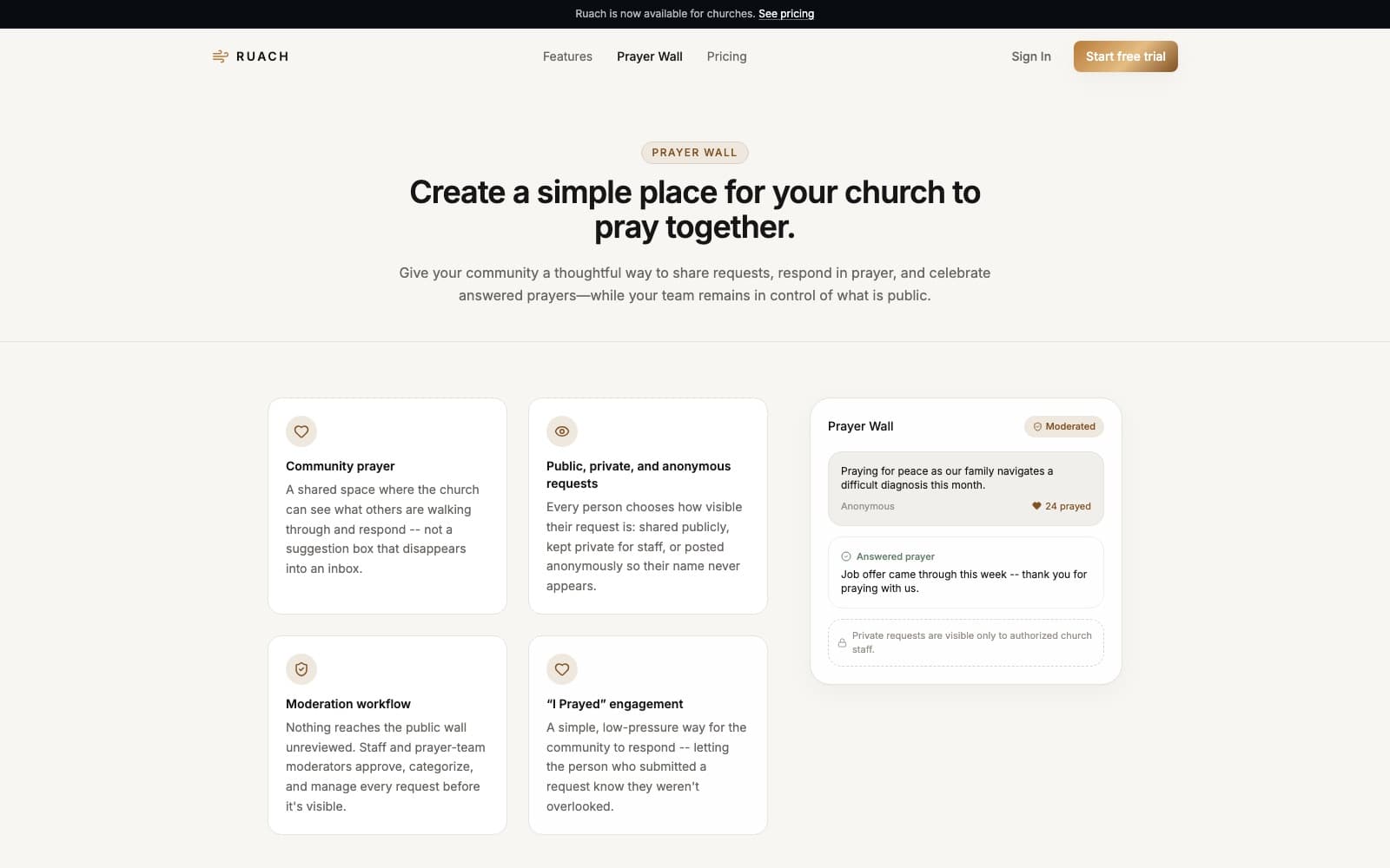 Ruach Platform — screen 3